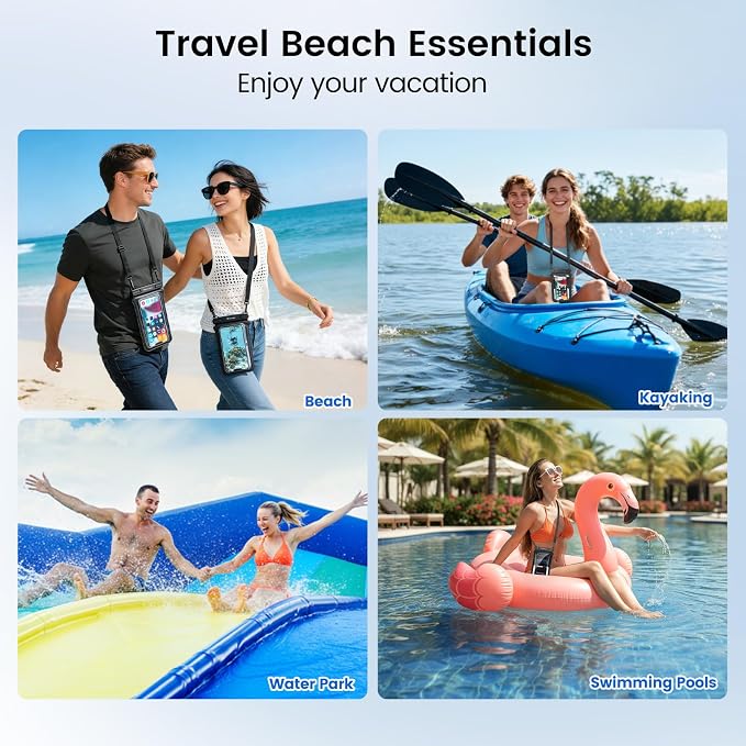Niveaya Double Space Waterproof Phone Pouch - Image 7