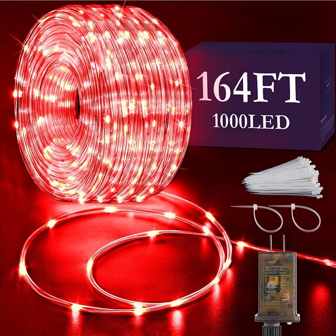 KNONEW 164FT 1000LED Rope Lights by KNONEW