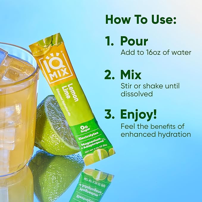 IQMIX Hydration Electrolyte Powder – 4-in-1 Formula - Image 6