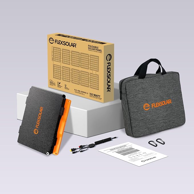FlexSolar 100W Portable Solar Panel - Image 7