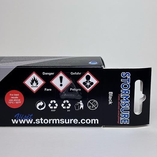 Stormsure Flexible Repair Adhesive Black 90g - Image 4