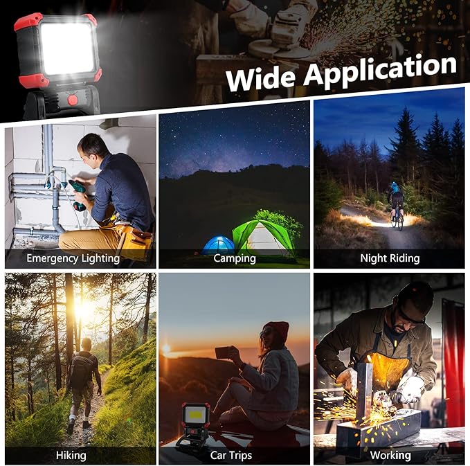 Tresda LED Rechargeable Work Light - Image 6