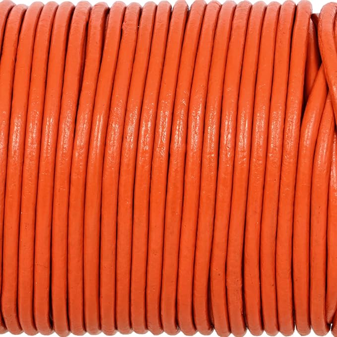 GENIQUE Real/Genuine Round Leather String Cord - Image 4