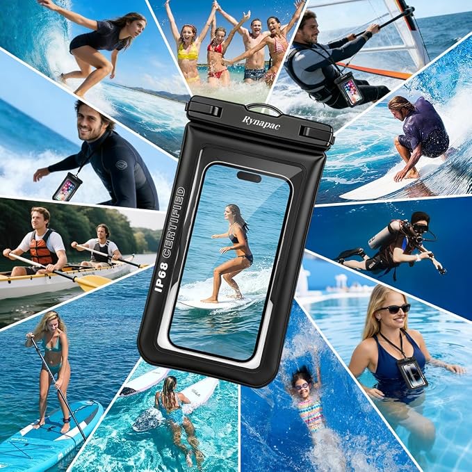 Waterproof Phone Pouch Floating 2 Pack, IP68 Waterproof Phone Case - Image 9