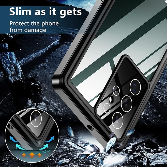 SPIDERCASE Designed for Samsung Galaxy S22 Ultra Case, Waterproof Built-in - Image 6