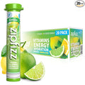 Zipfizz Daily Energy Drink Powder, 20 Pack | 3-in-1 Sustained Energy, Rapid by Zipfizz