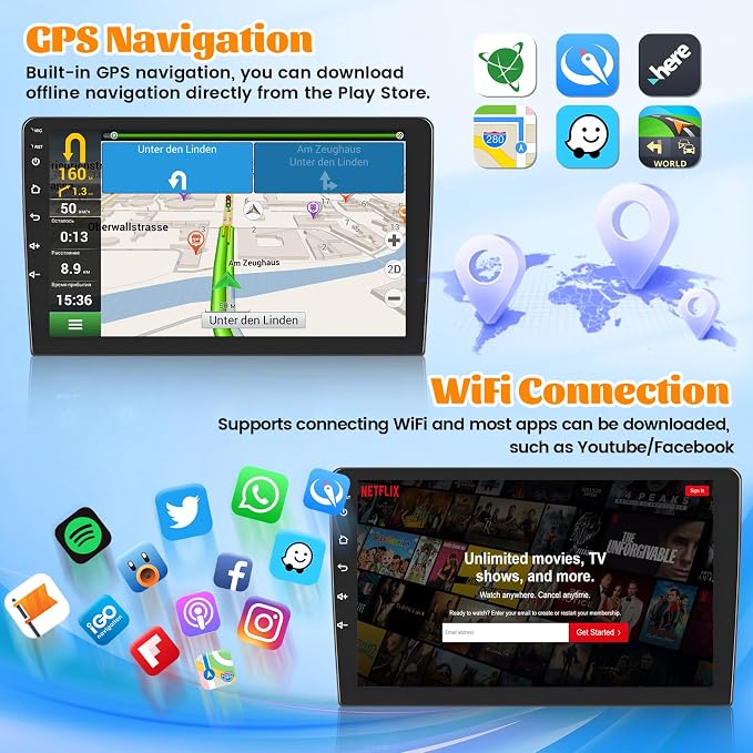 Roinvou 2+64G Android 10.1" Touch Screen - Image 4
