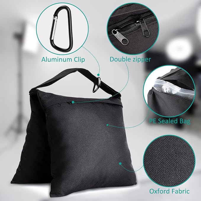 Aimosen 4 Packs Sandbags Weight Bags - Image 3