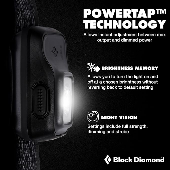 BLACK DIAMOND Astro 300-R Rechargeable Headlamp | 300 Lumens | Micro-USB - Image 3