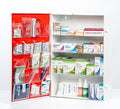 4-Shelf Metal 1st Aid Cabinet Class A, Large Capacity First Aid Wall Mount by HomePage