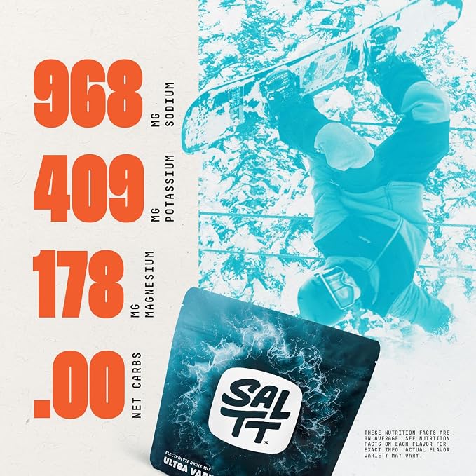 SALTT Electrolytes Powder Packets, Ultra Variety Pack - Image 3