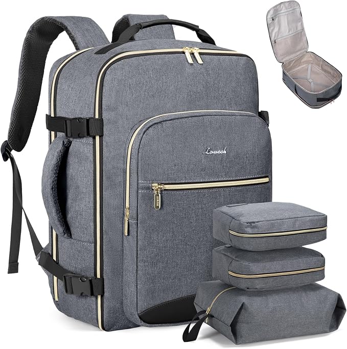 LOVEVOOK Travel Backpack for Women & Men 40L, Airline Approved Carry On by LOVEVOOK
