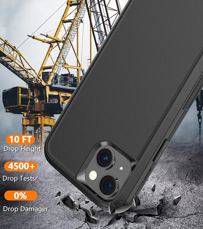 for iPhone 15 Case Heavy Duty Protection Phone Case Cover - Image 5