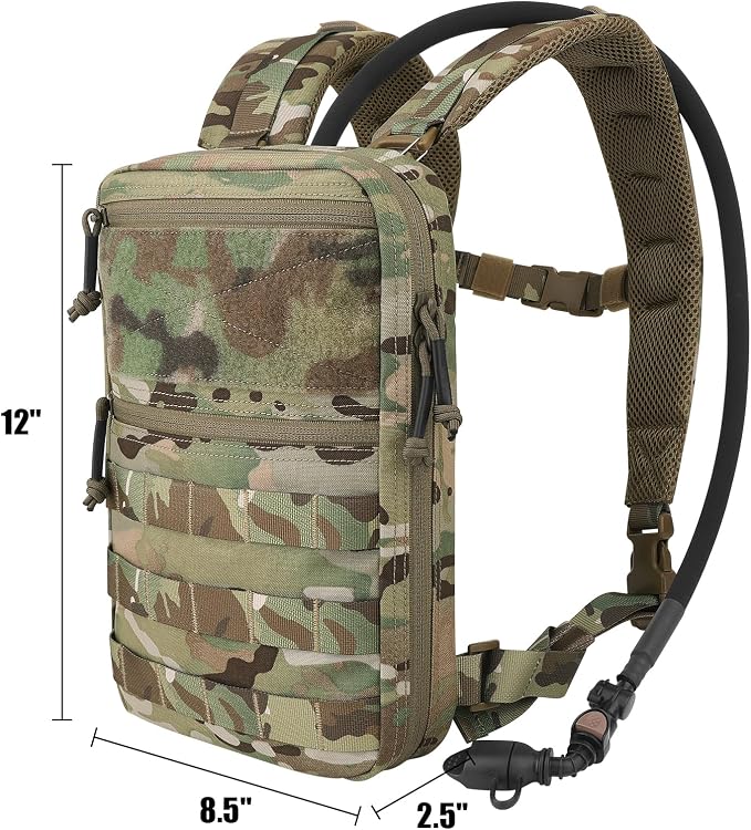 PETAC GEAR Tactical Molle Hydration Pack - Image 6