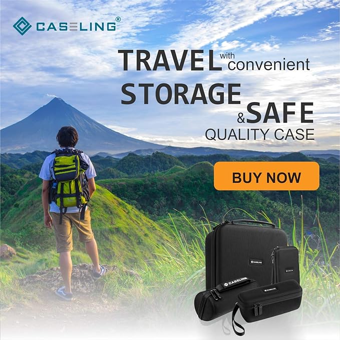 caseling Hard EVA Tool Organizer – 8.67" x 7.8" x 3.5" Protective Travel Case - Image 8