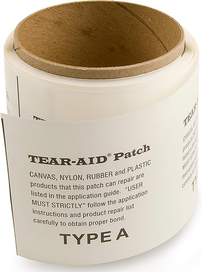 Tear-Aid Fabric Repair Kit, Type A Clear Patch - Image 2