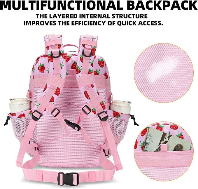 Lovelinks21 25L Tactical Military Backpack Small Travel Rucksack - Image 4