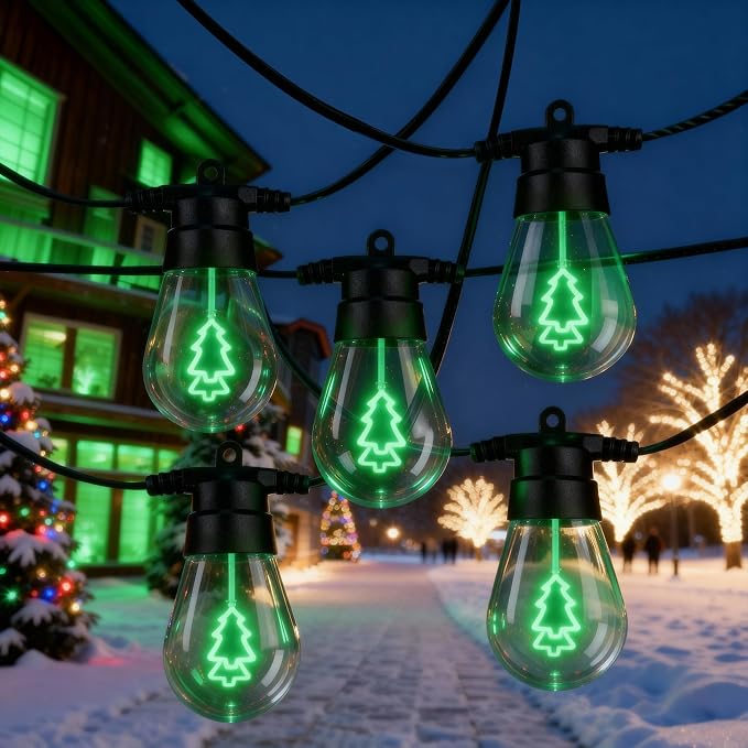 LED Outdoor String Lights, 50FT Patio Lights - Image 9