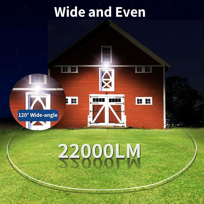 Olafus 170W LED Barn Light, Dusk to Dawn Outdoor Lighting - Image 4