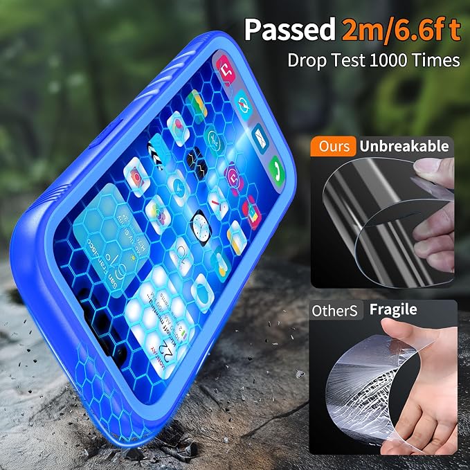 Cozycase Compatible with iPhone 14 Waterproof Case - Image 4