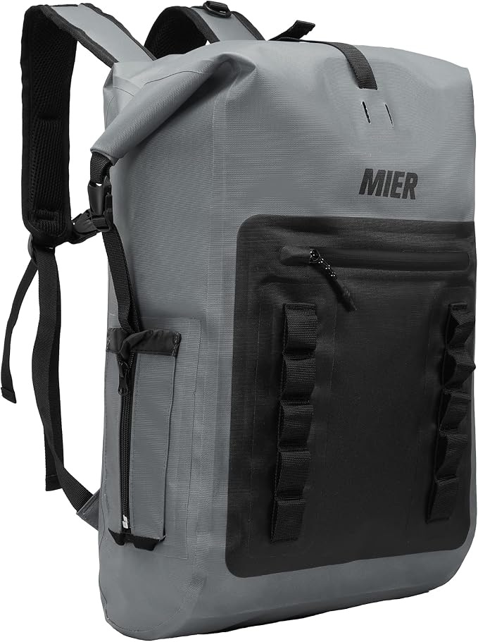 MIER Dry Bag Waterproof Backpack 30L Dry Sack Heavy Duty Roll-Top Closure by MIER