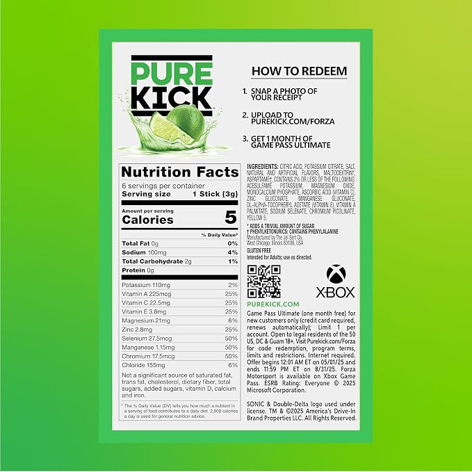 Pure Kick Forza Fuel Limited Edition Energy, Blood Orange Energy & Sonic - Image 8