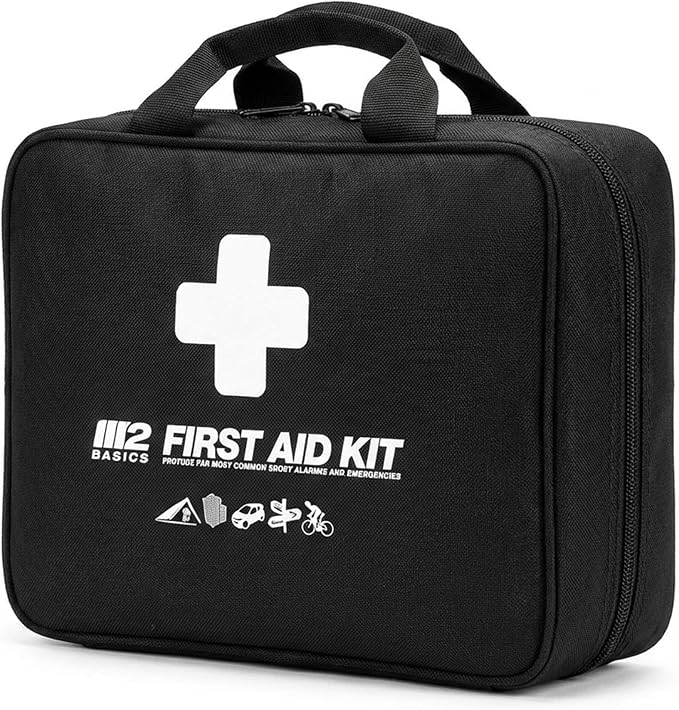 M2 BASICS 300 Piece First Aid Kit, 40 Items, Compact Emergency Medical Kit - Image 8