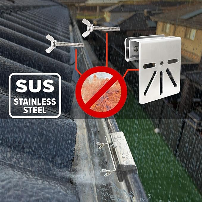 WiTi Gutter Mount Stainless Steel Bracket - Image 7