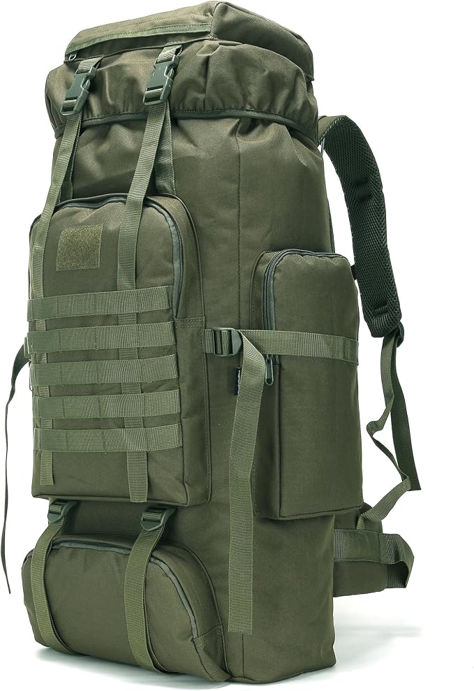 Hiking Backpack for Men 70L/100L Camping Backpack Military Rucksack Molle 3 by W+WINTMING