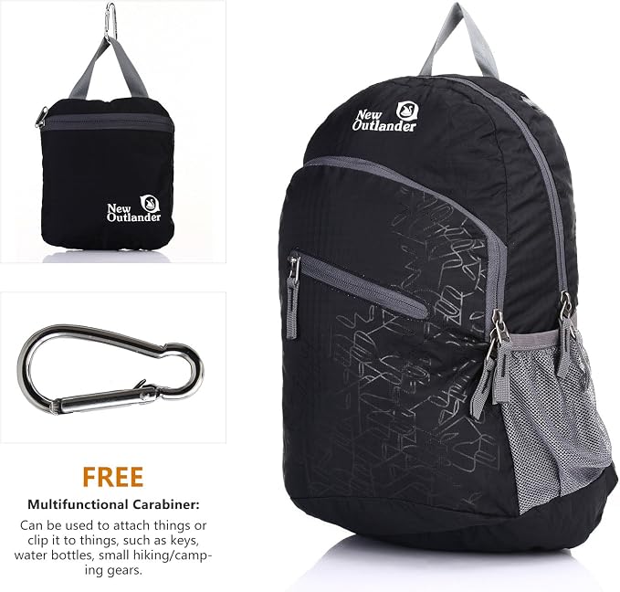Outlander Packable Handy Lightweight Travel Hiking Backpack Daypack - Image 2