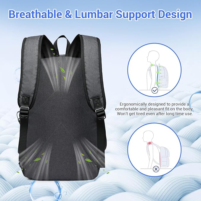 Kono Travel Laptop Backpack - Image 5