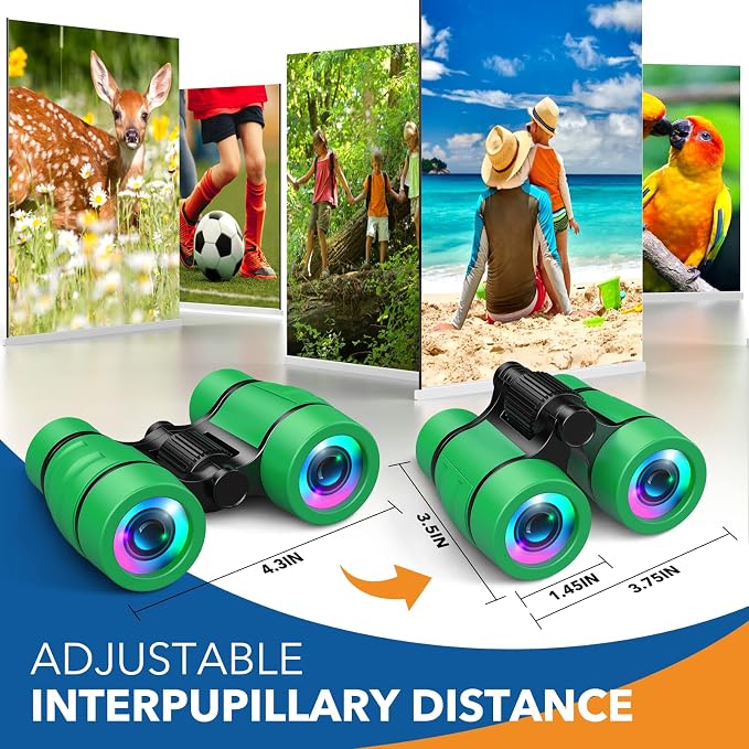 LET'S GO! Boy Toys Age 3-7 Kids Binoculars - Image 6