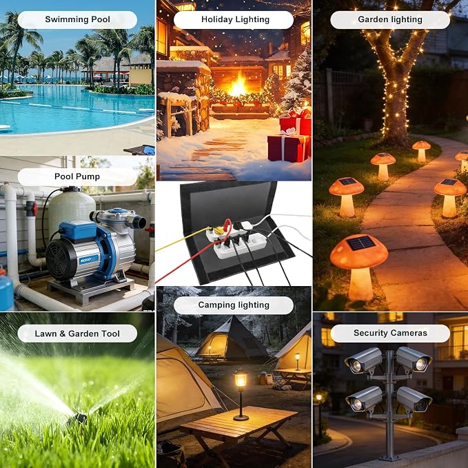 Outdoor Electrical Box Waterproof Covers, 3-Side Velcro Closed, Weatherproof - Image 9