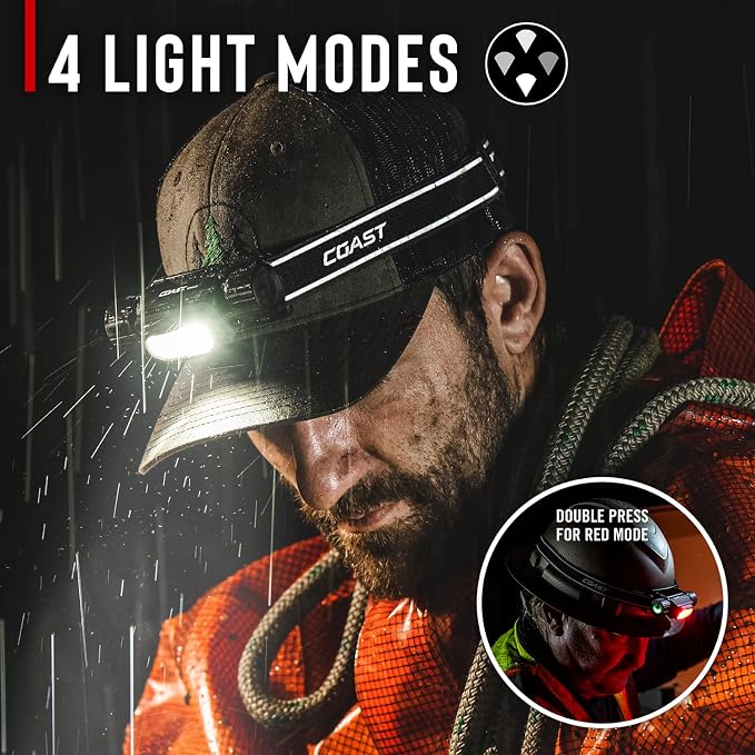 Coast WPH30R 1500 Lumen Waterproof Ultra Bright IP68 USB Rechargeable-Dual - Image 9