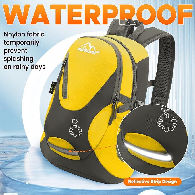 sunhiker Small Hiking Backpack Women Men 20L Lightweight Travel Backpack - Image 3