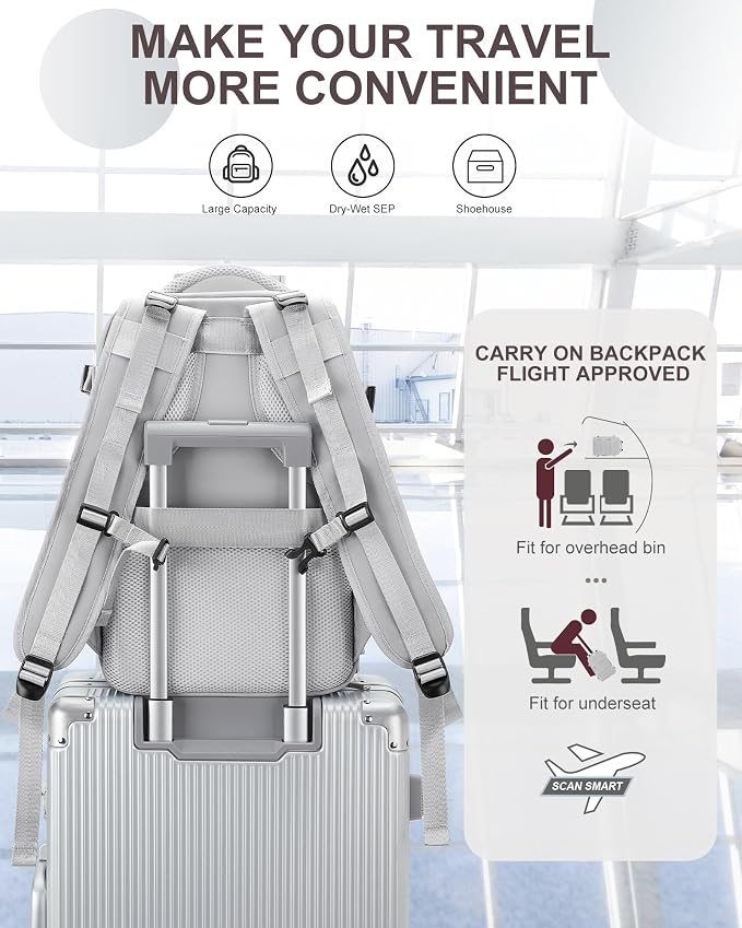 coowoz Travel Backpack Carry On - Image 5