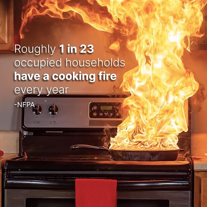 FireAvert - Electric Auto Stove Shut-Off Safety Device, Oven Monitoring Solution - Image 2