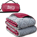 Waterproof Outdoor Blanket 82”X 55” Packable, Stadium Blankets by sowwon