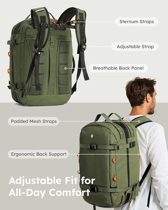Tolaccea Travel Laptop Backpack - Image 9
