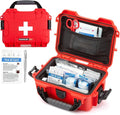 NANUK 903 - Small Waterproof First Aid Kit 78pcs – Pre-Stocked First Aid by NANUK