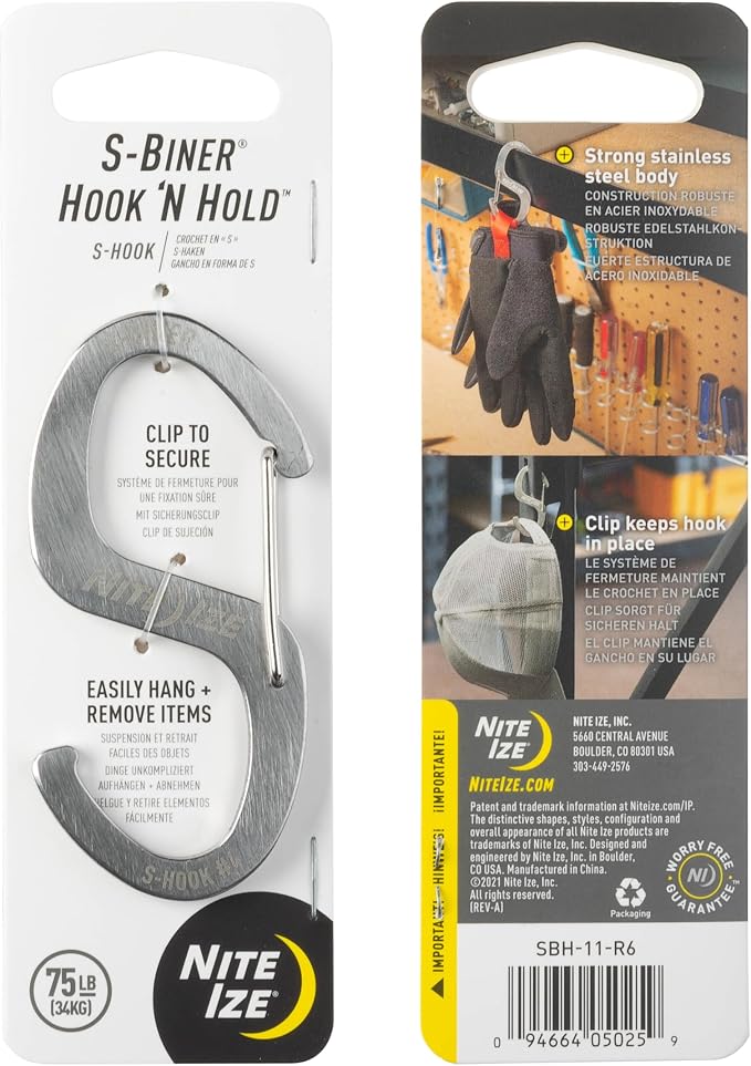Nite Ize S-Biner Hook 'N Hold S-Hook - Image 8