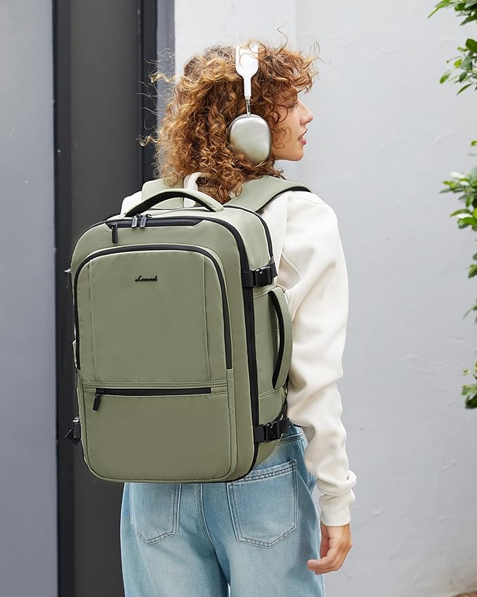 LOVEVOOK Travel Backpack for Women & Men, 40L Large Carry On Backpack Airline - Image 2