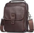 Augus Leather Small Messenger Bag by Augus