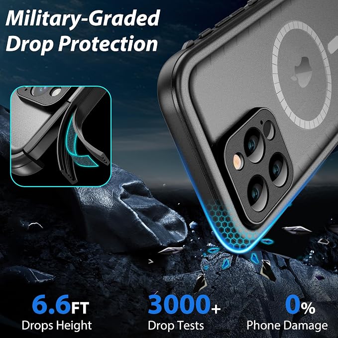 SPORTLINK for iPhone 14 Pro Max Case Waterproof - Image 4