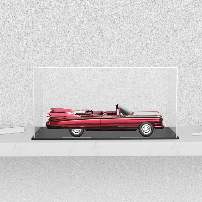 SVENJBB Acrylic Display Case, 13x6.7x6.3 Inch Cube - Image 3