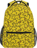 Wamika Kids Backpack Cute Yellow Duck School Backpacks Boys Girls Preschool by Wamika