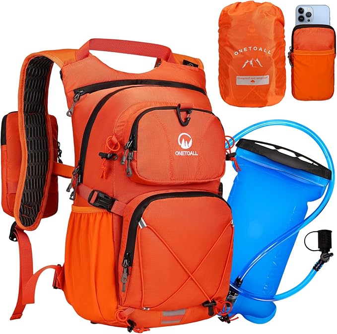 Hydration Backpack 22L, Hiking Backpack by ONETOALL