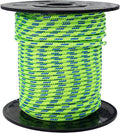 GM CLIMBING Green 3mm Accessory Cord 400LBS Double Braided Durable Pull Cord by GMCLIMBING