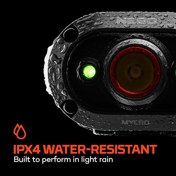 NEBO MYCRO 450 Rechargeable Headlamp | 450 Lumens, 6 Light Modes, Water - Image 3