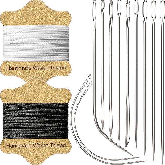 VONEEDL Upholstery Repair Kit: Waxed Sewing Thread & Heavy Duty Needles by VONEEDL